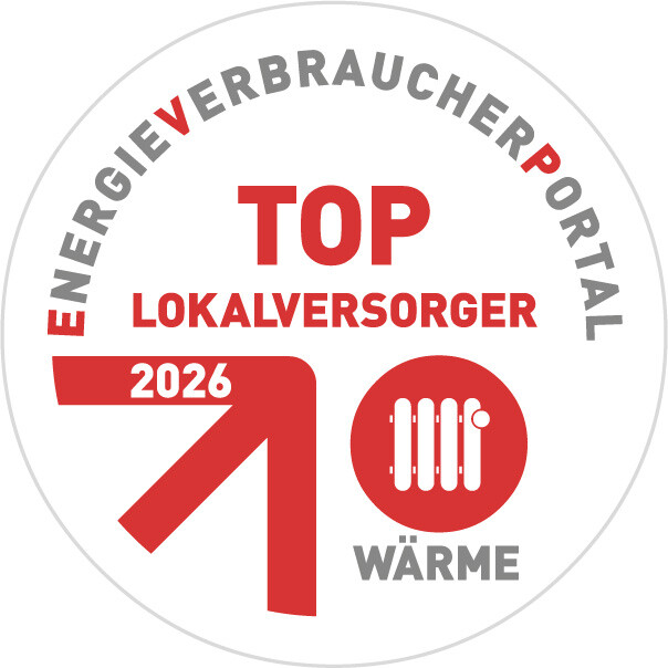 Siegel TOP-Lokalversorger-Wärme 2026
