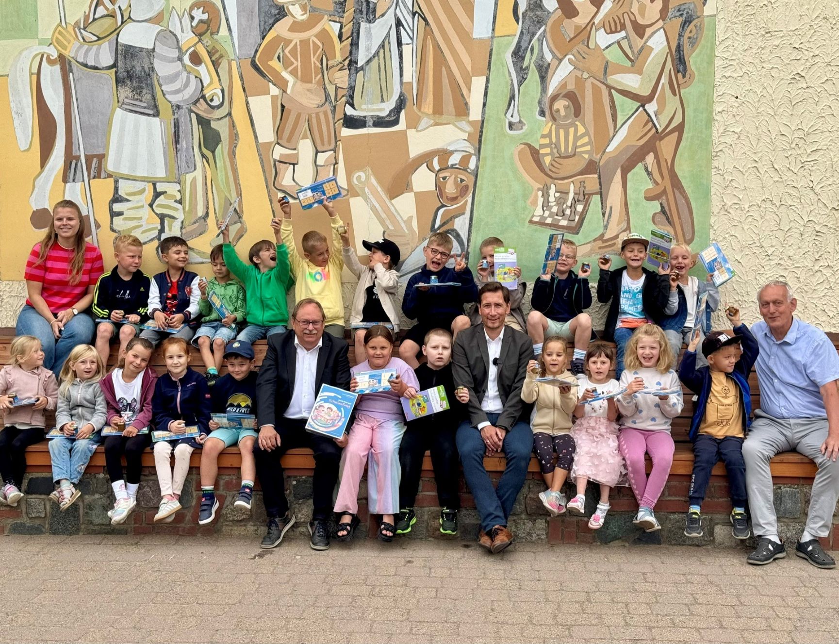 Gruppenfoto von den ABC-Schützen in Ströbeck