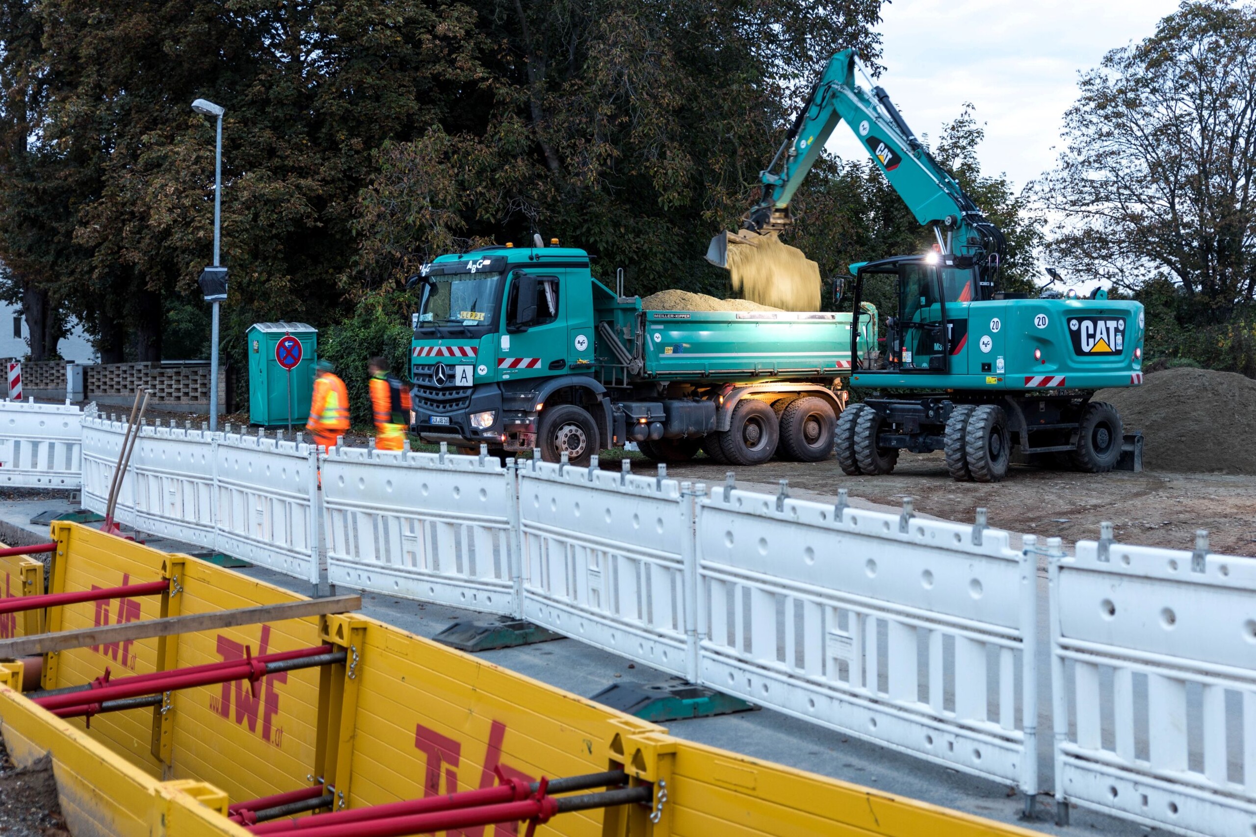 Baustellensymbolbild