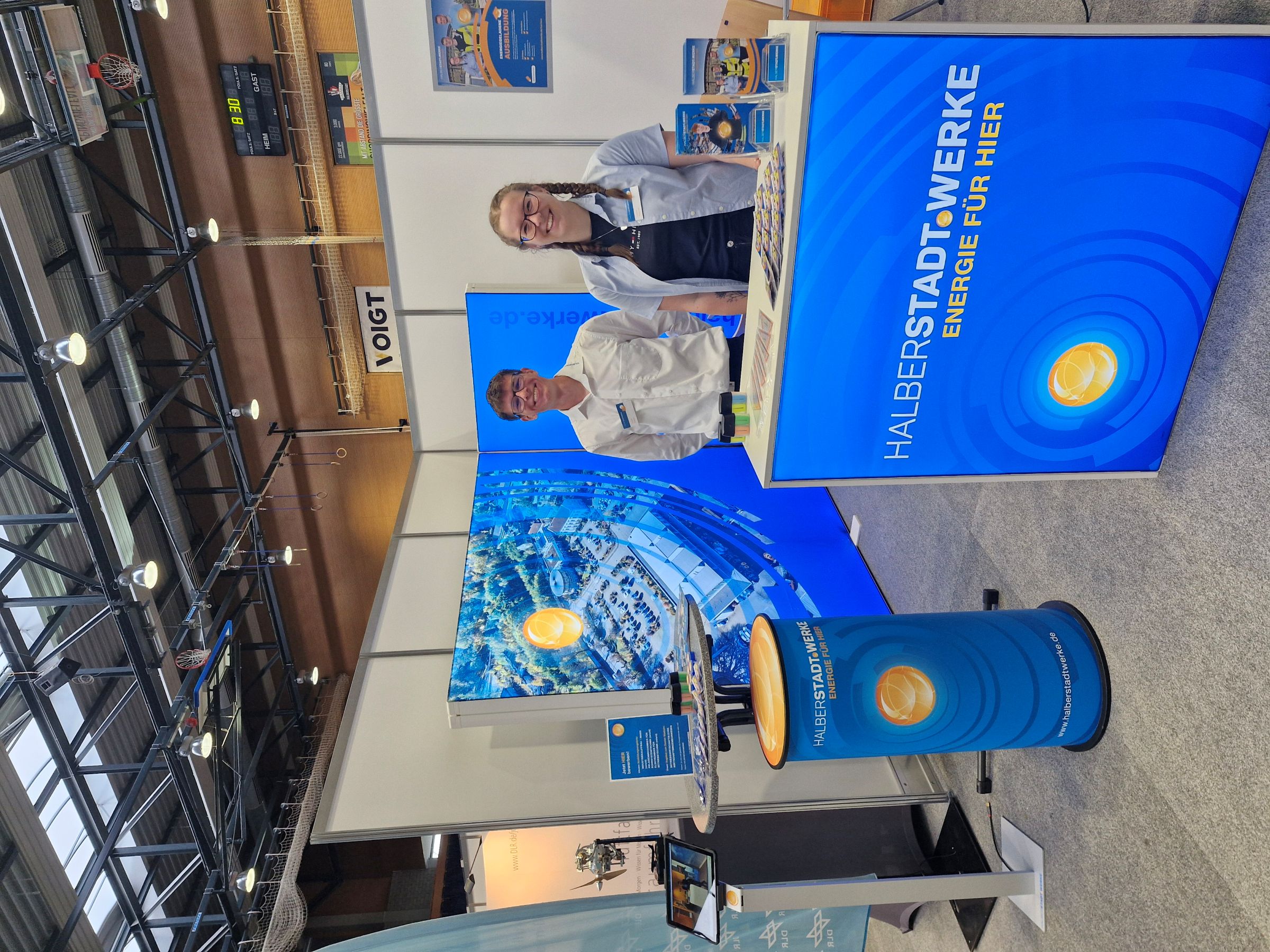 Azubiprojekt Messestand